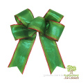 Metallic wide mesh Christmas Deco Gift ribbon bow